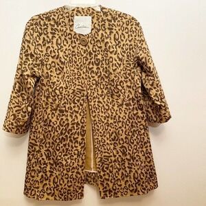 CAROL Anderson Invitation Cabi Estate Jacket Blazer Style 990 Leopard Med
